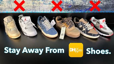 is dhgate shoes fake|is dhgate good for reps.